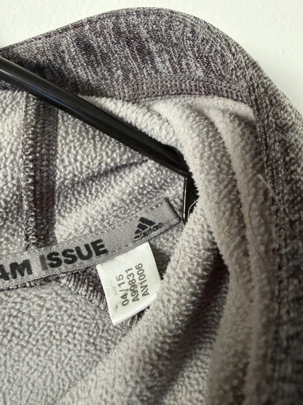 Adidas Team Issue ClimaWarm Gray Pullover Hoodie Men’s XL